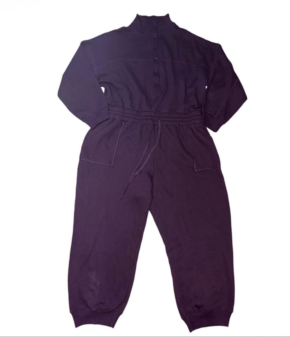 American Eagle Fleece Jumpsuit